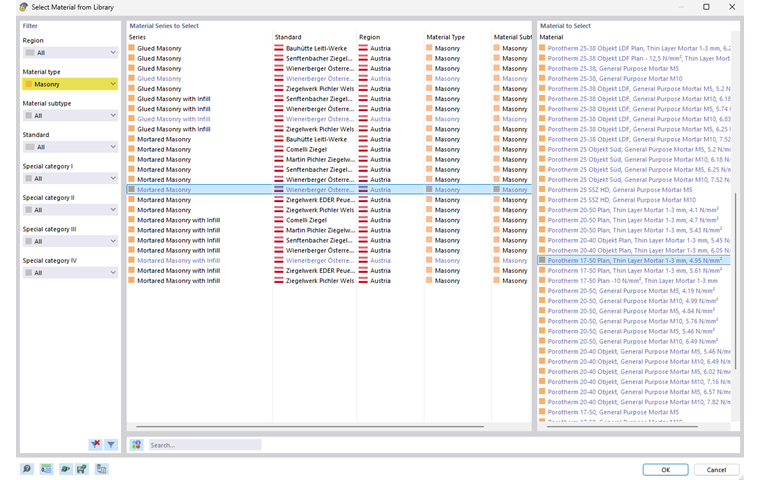 Analisi dei materiali delle strutture delle pareti interne. Focus su ingegneria civile e scienza dei materiali