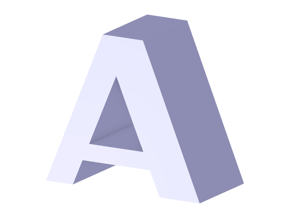 Modello 004211 | Lettera A