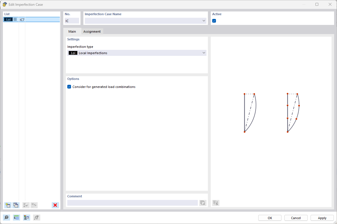 Tipo di imperfezione locale