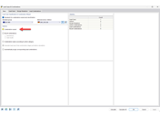 Interfaccia per disattivare l'assistente per le combinazioni nel software. Vengono visualizzate le opzioni del menu.