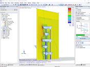 Calcolo del flusso transitorio del modello di torre in RWIND