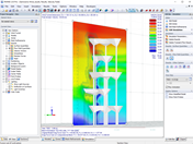 Modello di torre con flusso transitorio in RWIND