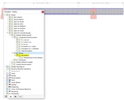Visualizzazione dell'armatura a staffe come estratto dell'armatura
