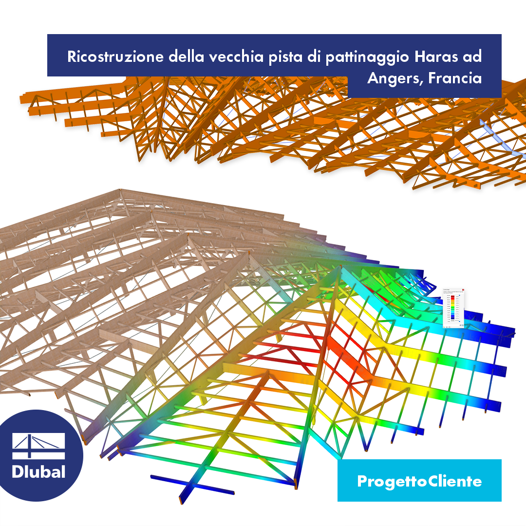 Nuova copertura della vecchia pista di pattinaggio di Haras ad Angers, Francia