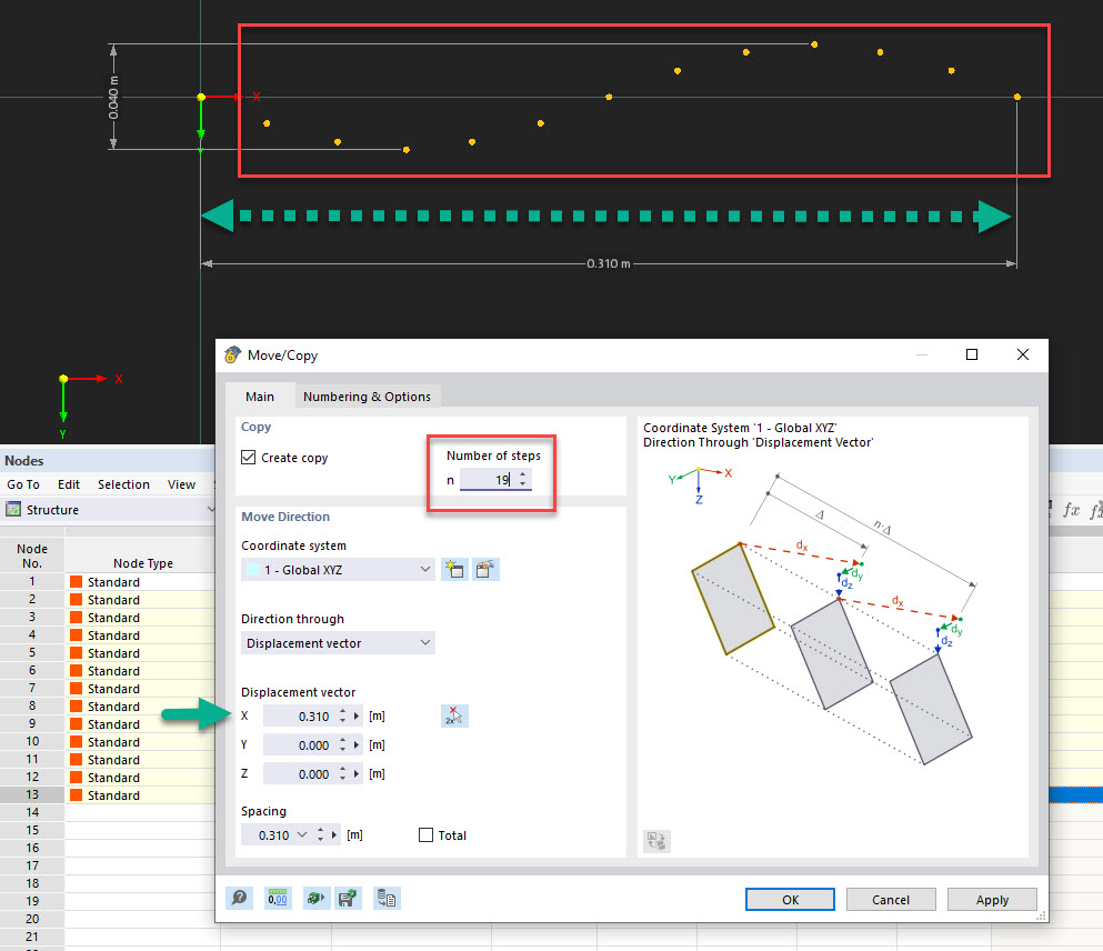 FAQ 005417 | Come posso modellare una trave con anima ondulata in RFEM 6?