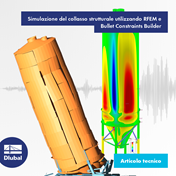 Simulazione del collasso strutturale utilizzando RFEM e Bullet Constraints Builder