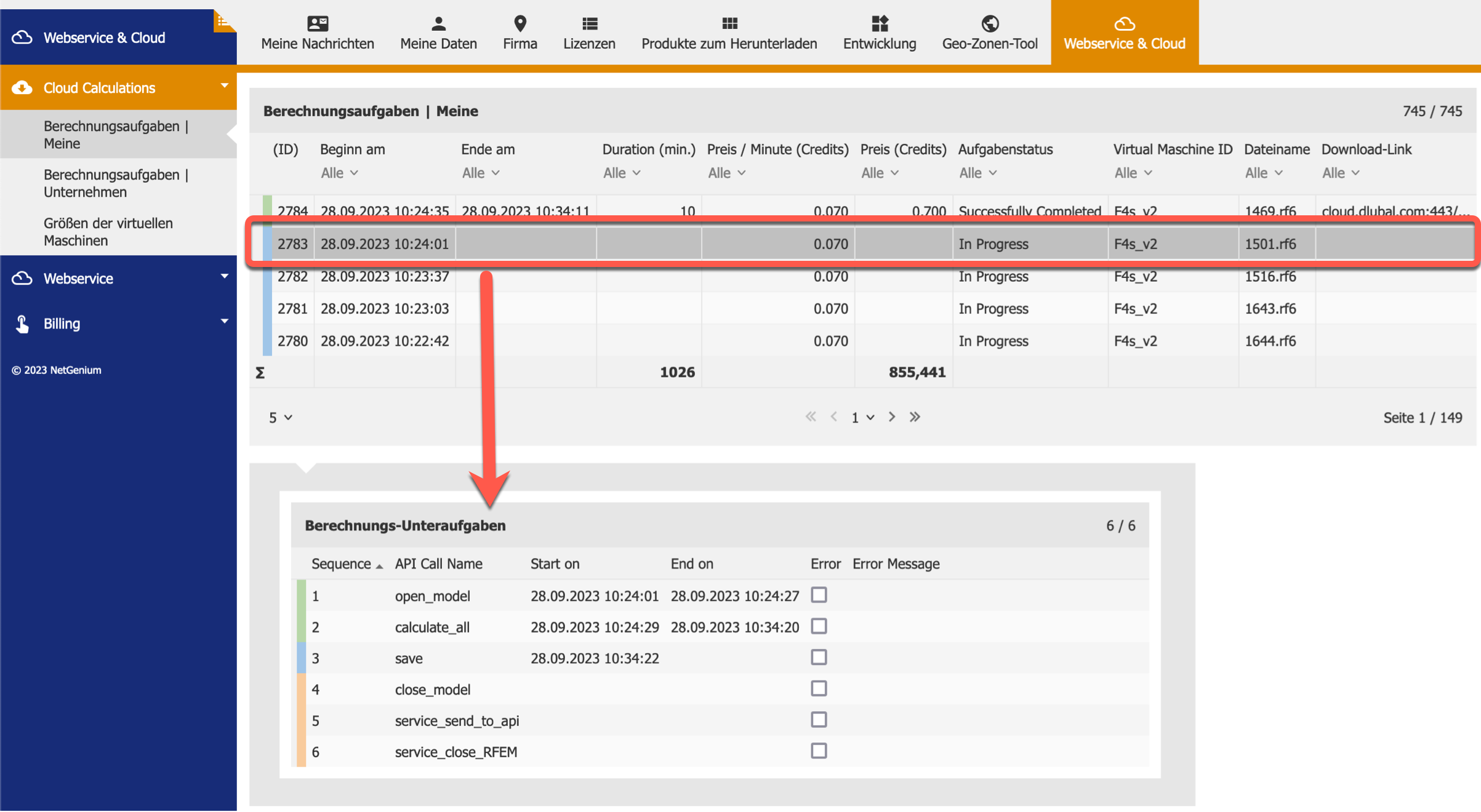 KB 001856 | Calcolo cloud
