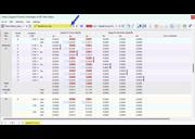 Risultati delle linee nella tabella di analisi della storia temporale