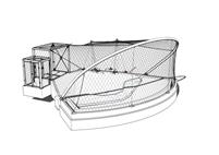 CP 001287 | Vista assonometrica del modello 3D della struttura della voliera | © Carl Stahl & Co. s r.o.
