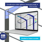 Considerazione della rigidezza rotazionale iniziale in Giunti acciaio