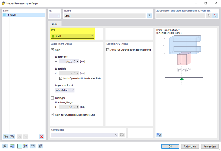 Supporto alla verifica per la verifica delle forze trasversali locali di sezioni piegate a freddo