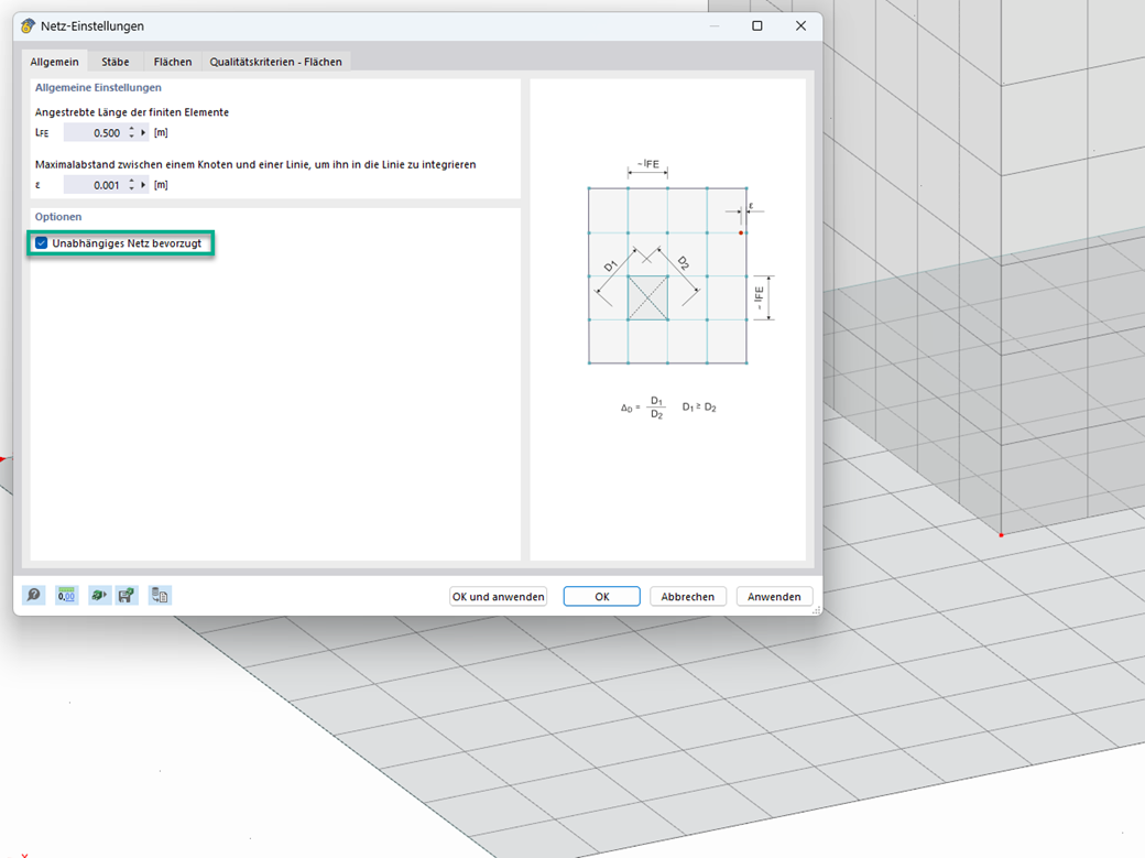 Funzione 002808 | Mesh EF indipendente