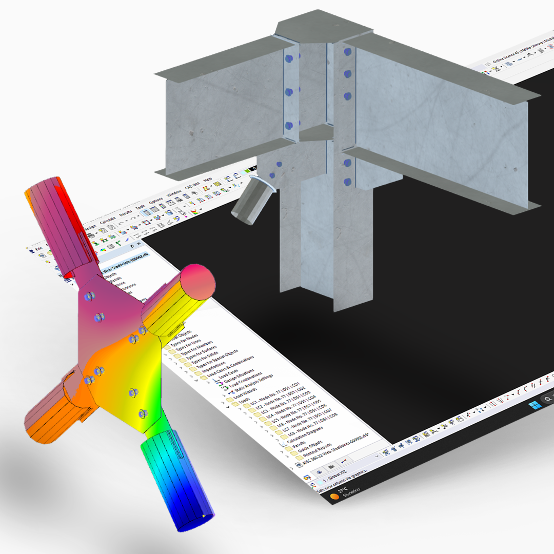 Giunti acciaio | Add-on indispensabile per RFEM 6