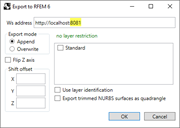 Modifica l'intervallo di porte del server in Rhino