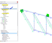 Visualizza le tensioni sui rappresentanti delle aste