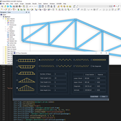 Generatore di travi reticolari 2D | WebService