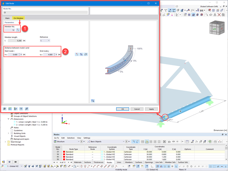 FAQ 005571 | È possibile impostare automaticamente uno o più nodi su una o più aste?
