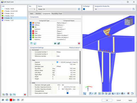 Libreria dei componenti