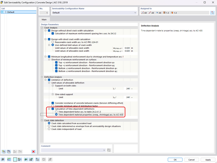 KB 1892 | Considerazione del Deflettiemento a Lungo Termine nel Progetto del Calcestruzzo ACI 318 e CSA A23.3
