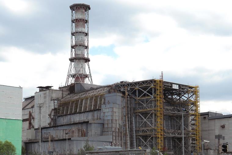 Sarcofago di Chernobyl: Migliaia di tonnellate di acciaio e calcestruzzo