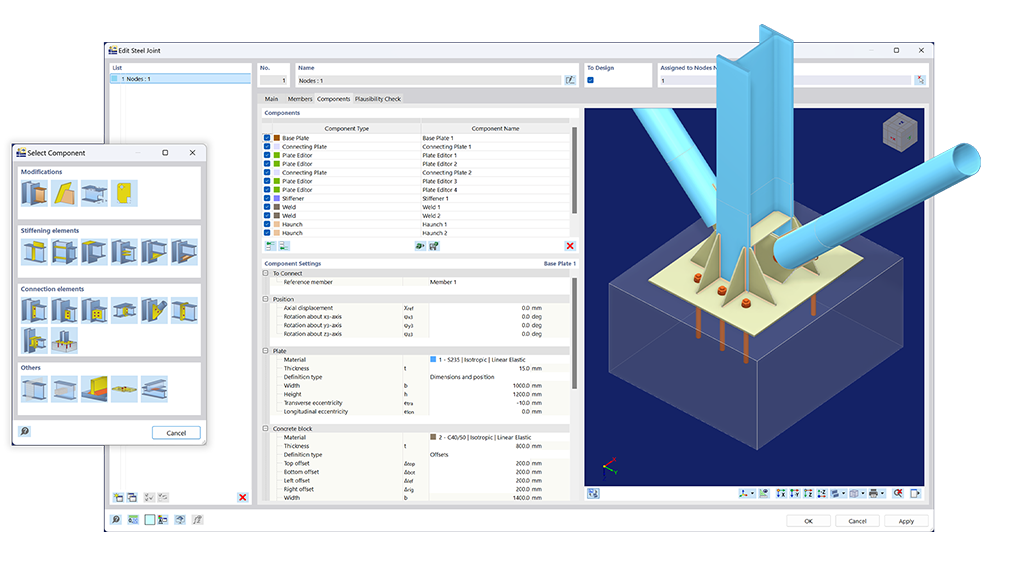 Giunti acciaio -Pagina degli esempi | Immagine dello slider