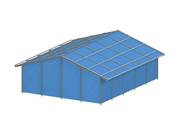 Modello 005506 | Ottimizzazione di una tensostruttura in acciaio in RFEM