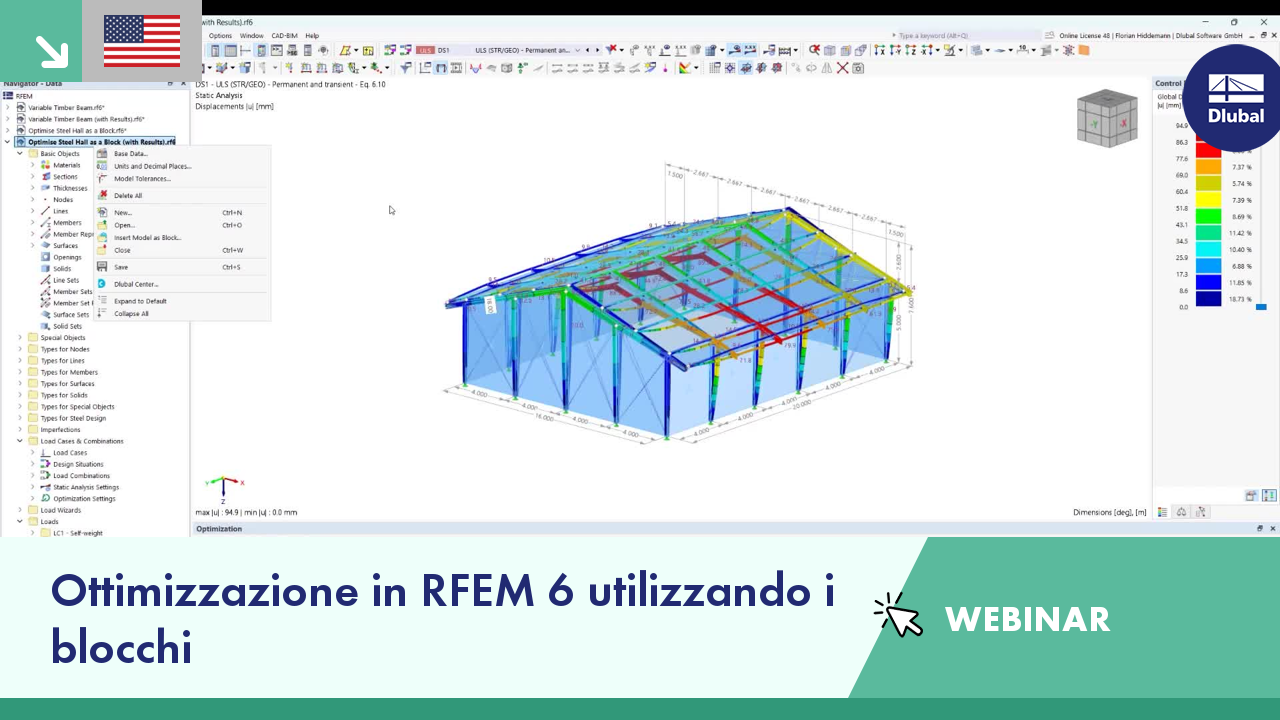 Webinar announcement for optimizing block‐based modeling in engineering software.
