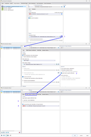 L'assistente per le combinazioni importa i coefficienti della fondazione elastica | Interazione suolo-struttura