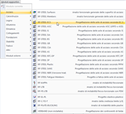 Appare il menu del modulo aggiuntivo Acciaio EC3