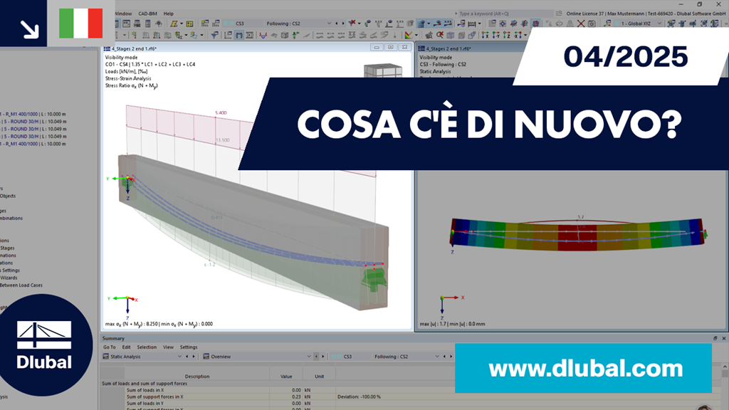 Nuove funzionalità e aggiornamenti nella versione per Windows, illustrati nel contesto di VG 005350.
