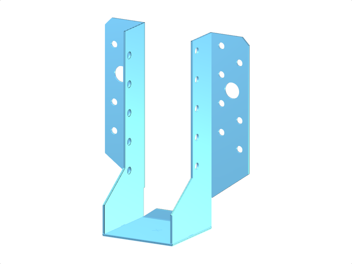 Illustrazione raffigurante una serie di componenti per collegamenti in legno, che mostrano la loro integrazione strutturale e applicazione.