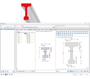 Parametrischer Spannbetonquerschnitt