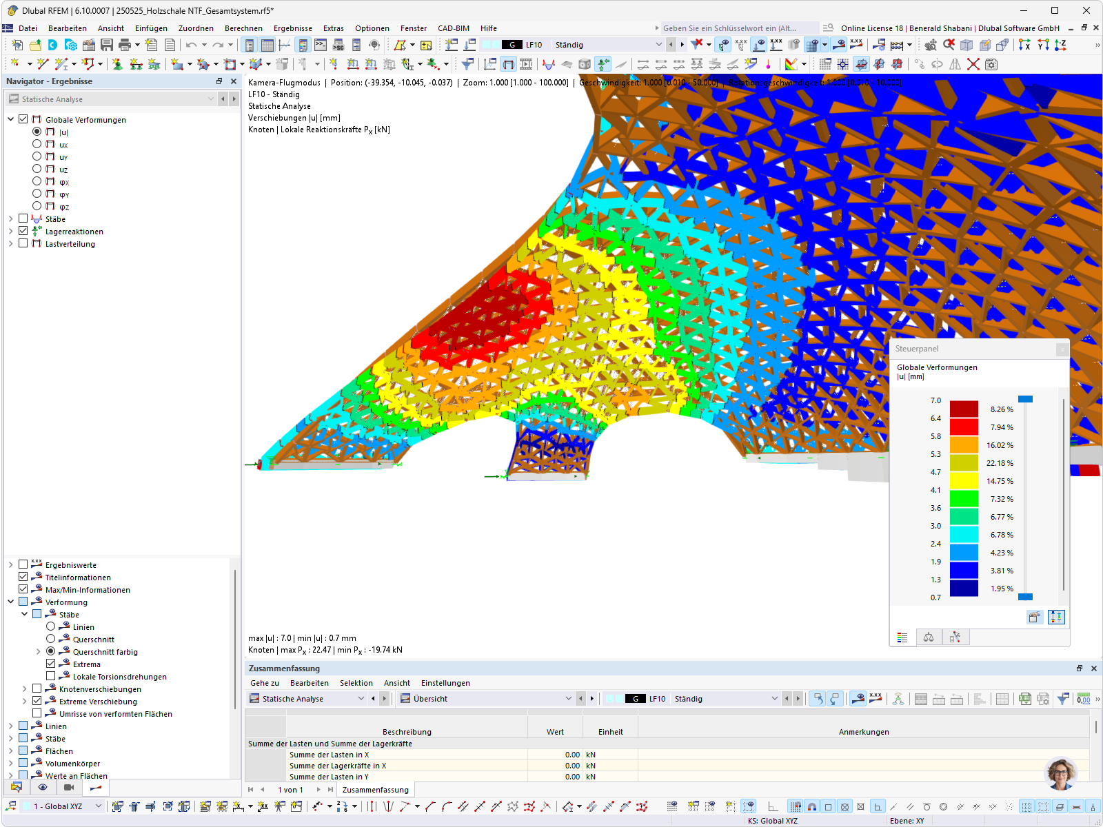Gridshell legno, © Università di Scienze Applicate di Augusta
