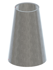 Superficie rotazionale con texture