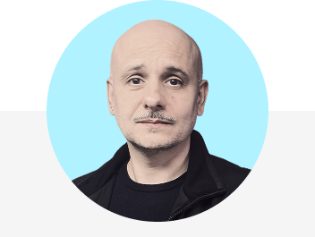 Ritratto di Fabio Boriello in occasione del decimo anniversario di leadership presso Dlubal Software Italia.