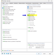 Attivazione dell'add-on 'Verifica acciaio'