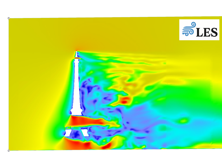 Modello di turbolenza LES in RWIND