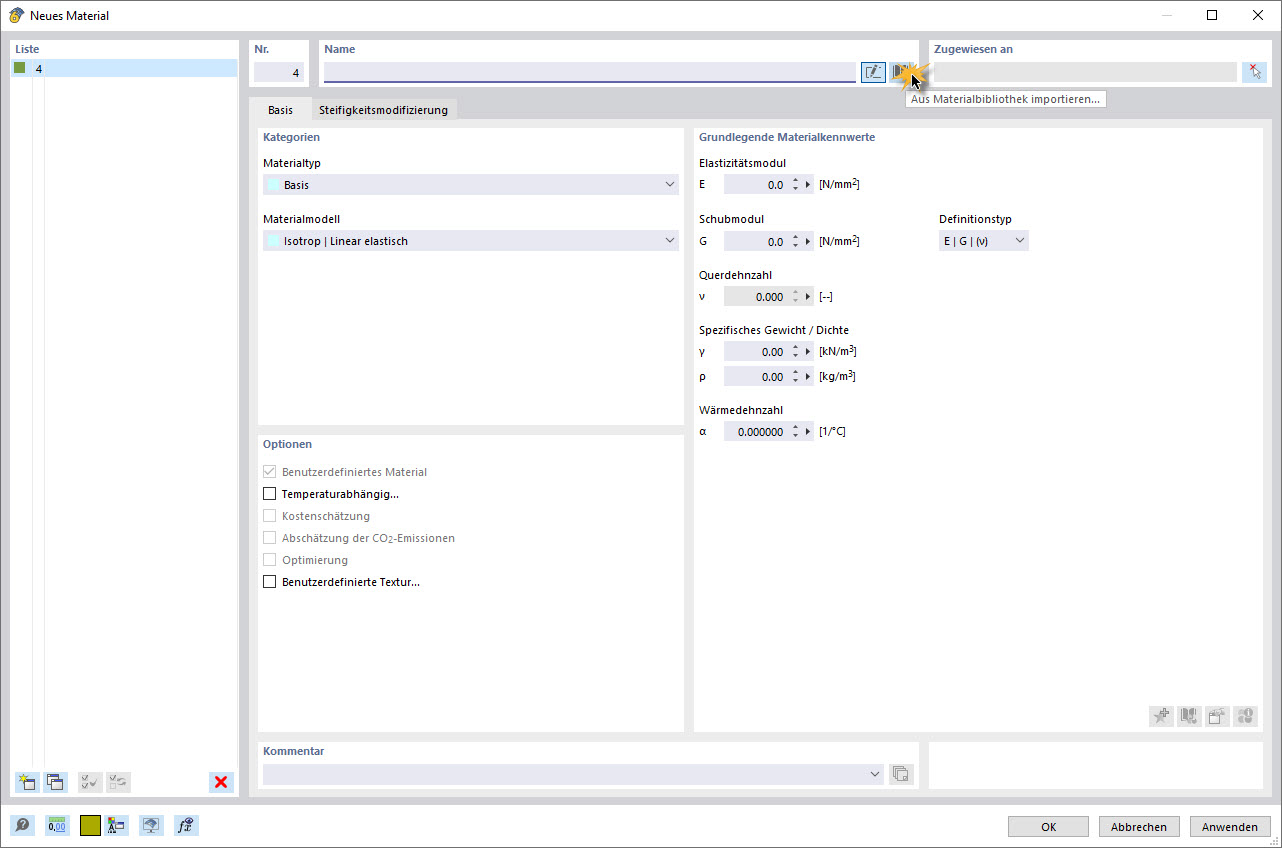 Materiale dalla libreria