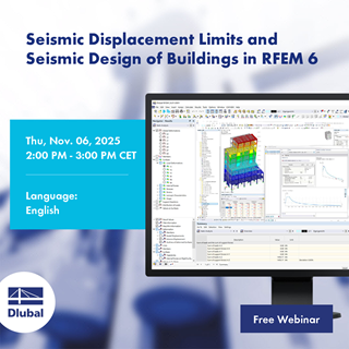 Limiti di spostamento sismico e analisi sismica di edifici in RFEM 6