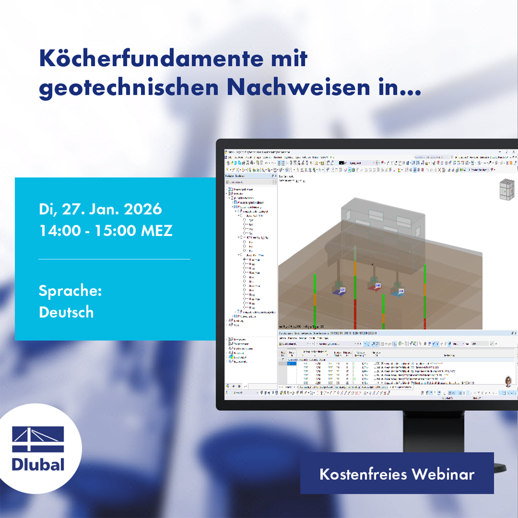 Fondazioni a bicchiere con analisi geotecnica in RFEM 6