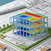 Layout CAD avanzato e gestione dei disegni per la progettazione di linee strutturali, consentendo una pianificazione efficiente e una visualizzazione chiara nei progetti di ingegneria.