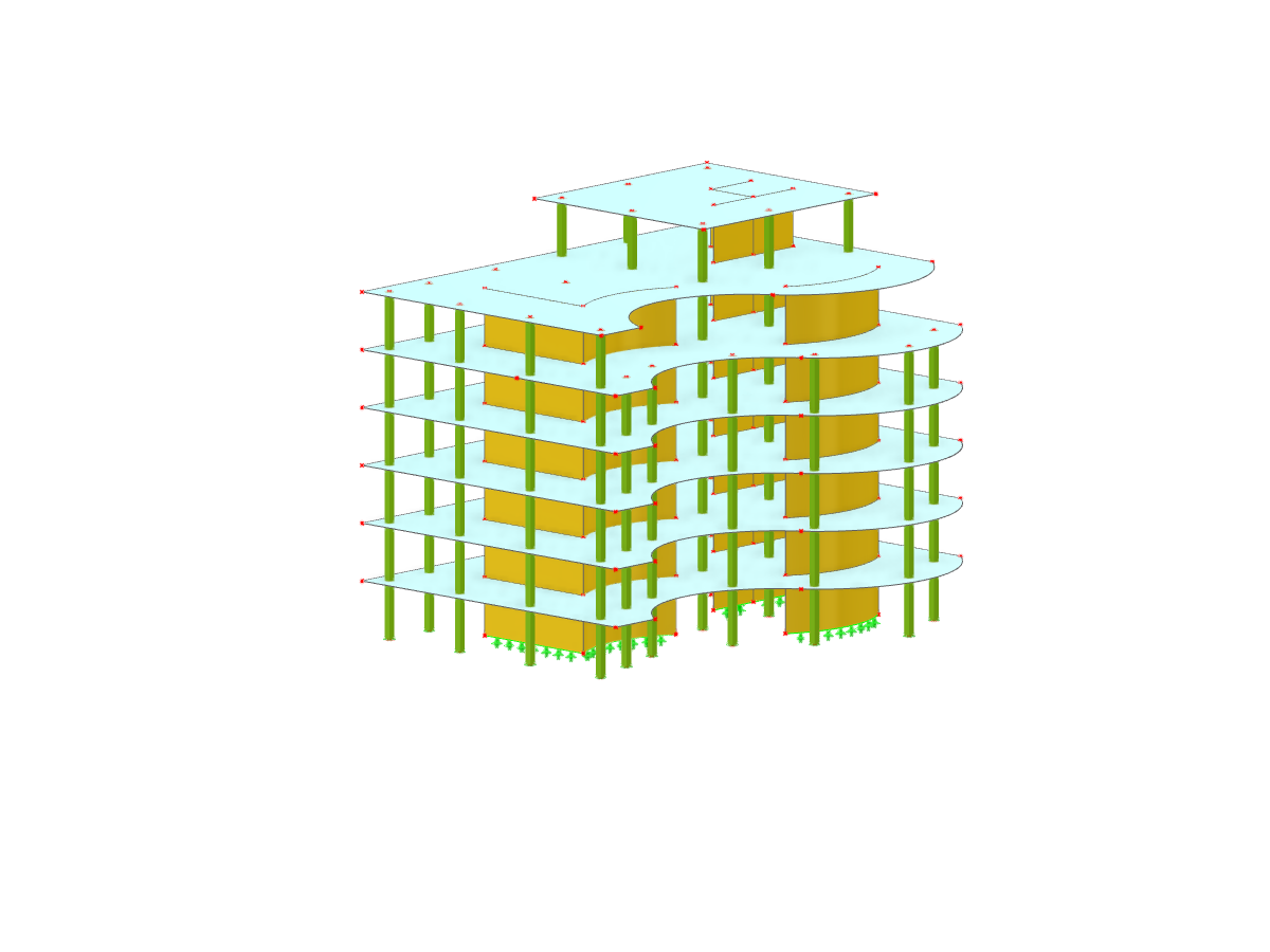Modello 000000 | Edificio multipiano