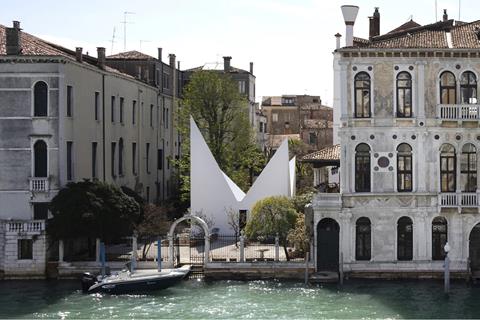 Hanji House esposto alla 59ª Biennale di Venezia progettato da Ergodomus.