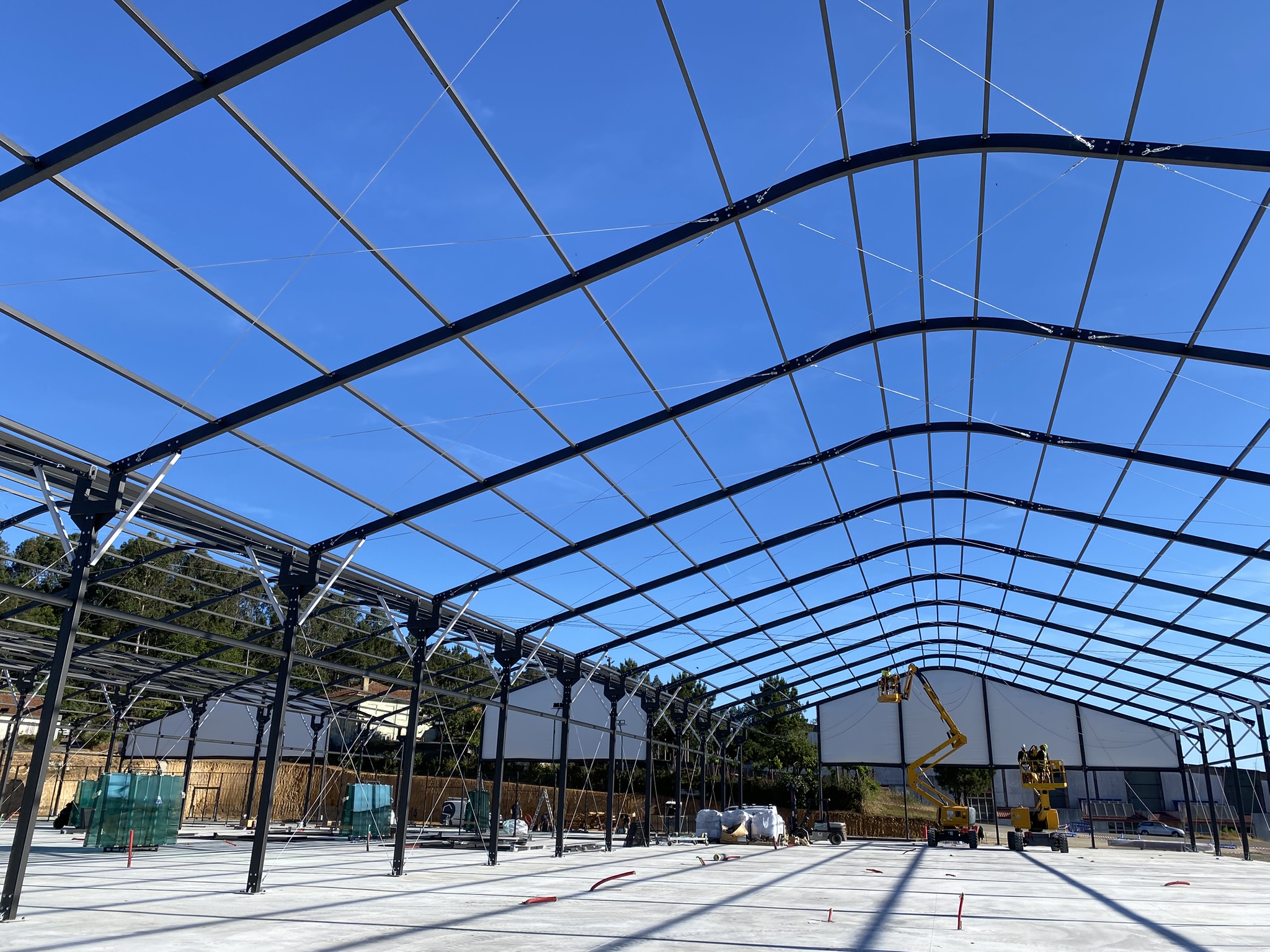 Palazzetto dello Sport Smontabile Leggero in Alluminio