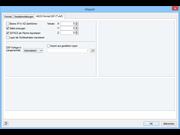 Szczegółowe ustawienia importu DXF