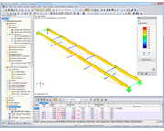 Wyniki obliczeń z RF-/STEEL NTC-DF w renderingu 3D