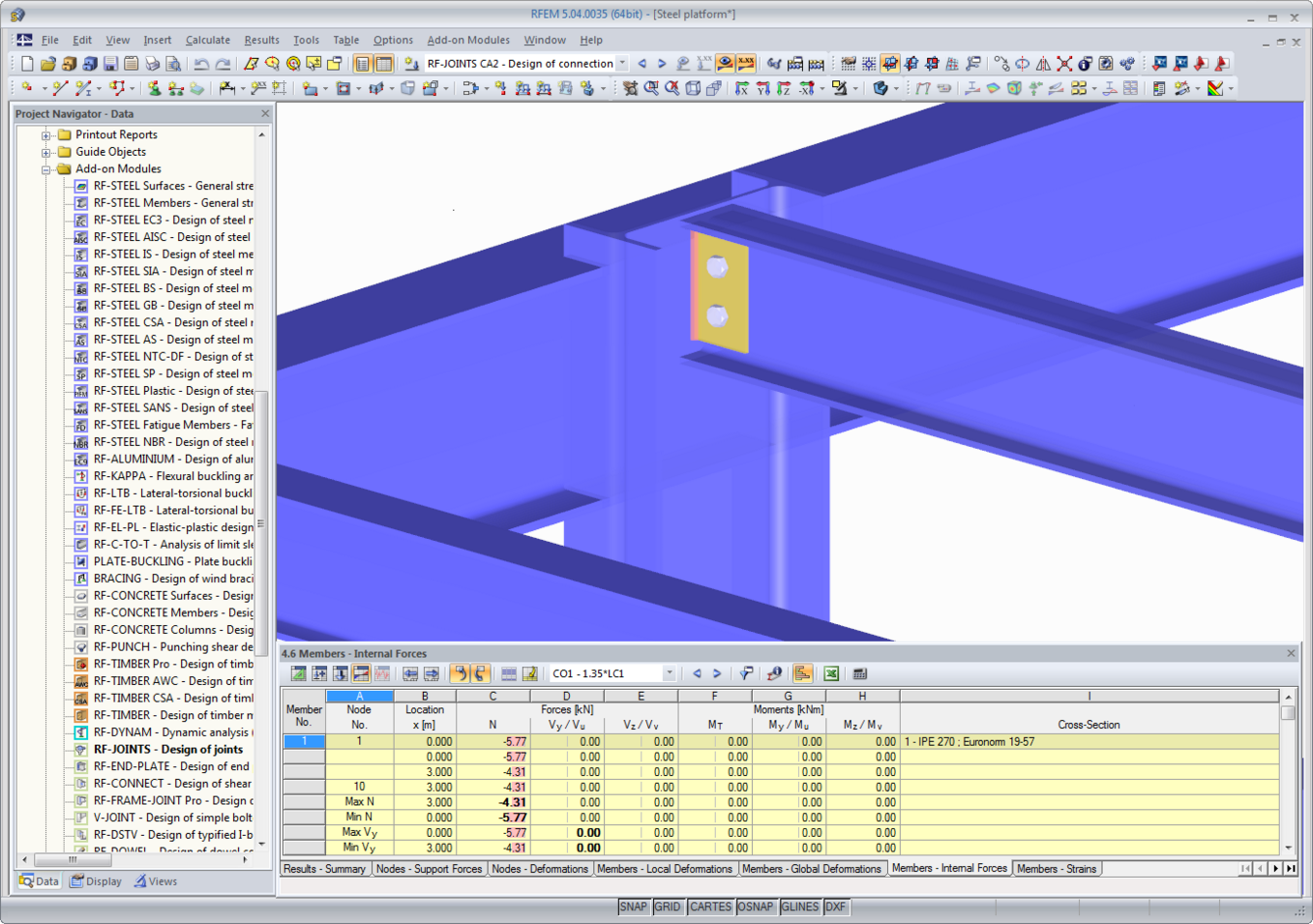 RF-/JOINTS Stahl - Gelenkig