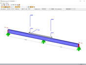 Program samodzielny CRANEWAY | Dźwigary toru startowego suwnicy w renderowaniu 3D