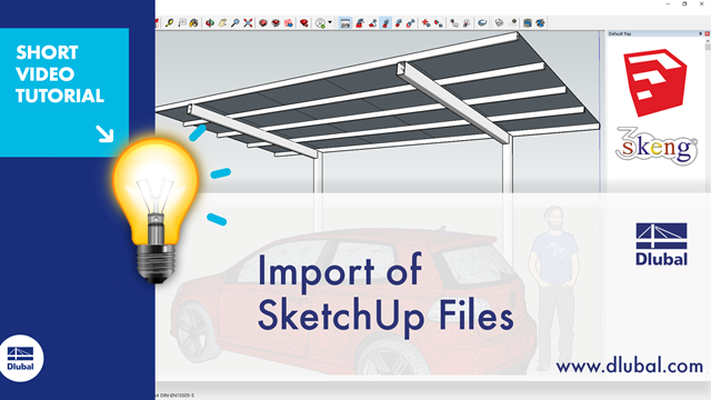Import von SketchUp-Dateien in RFEM mit 3skeng