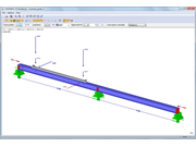 3D-Rendering des Kranbahnträgers